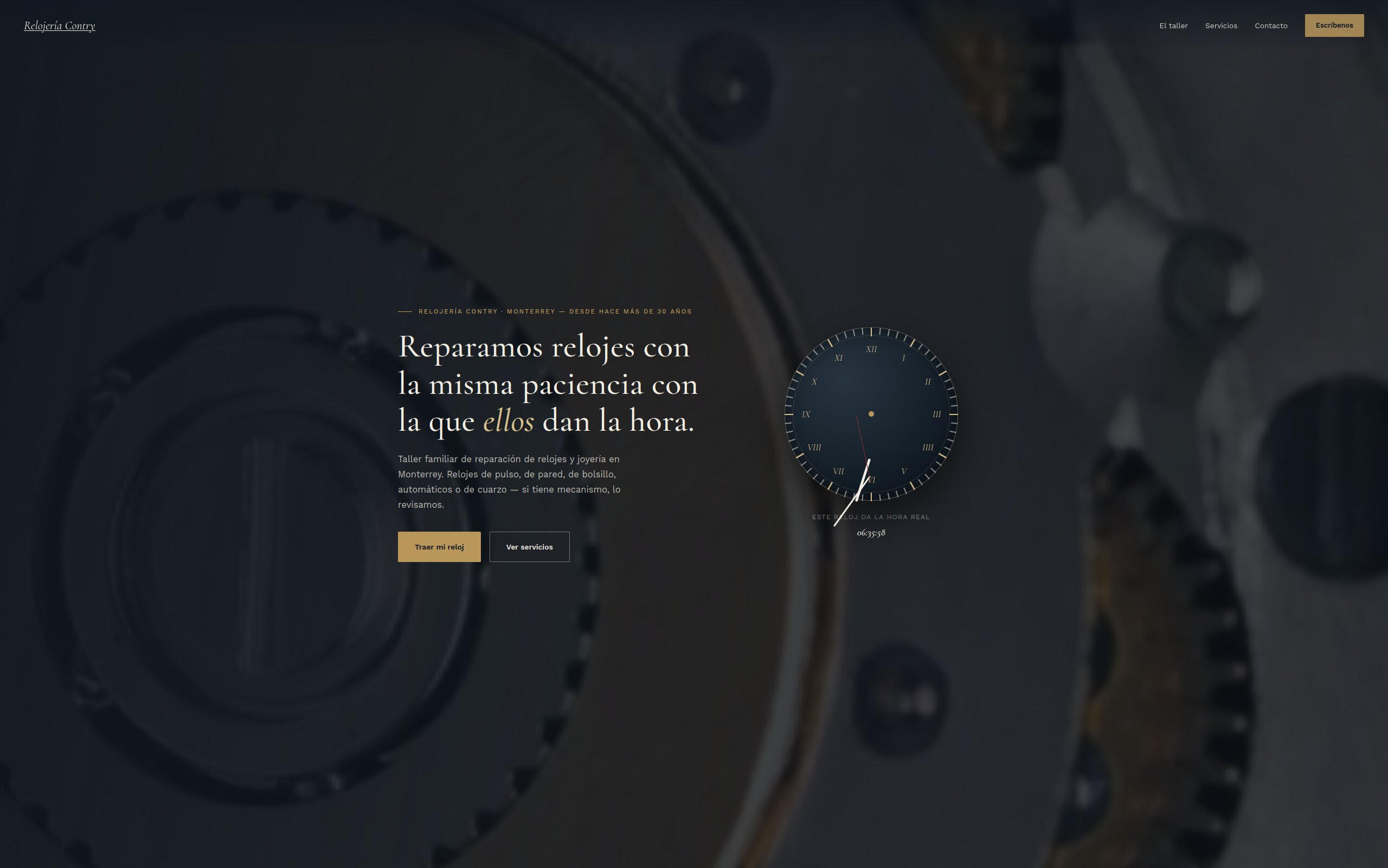 Vista previa de Relojería Contry